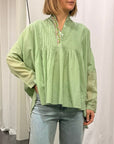 Camicia Ricamo Fiori Our Due Donna Art. Drizzle