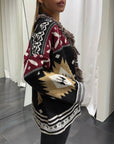 Cardigan Frangia Susy Mix Donna Art.72056