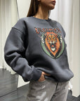 Felpa Tigre Borchia Susy Mix Donna Art. SH002990