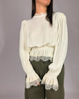 Camicia Pizzo Manica Tensionein Donna Art. W26C279