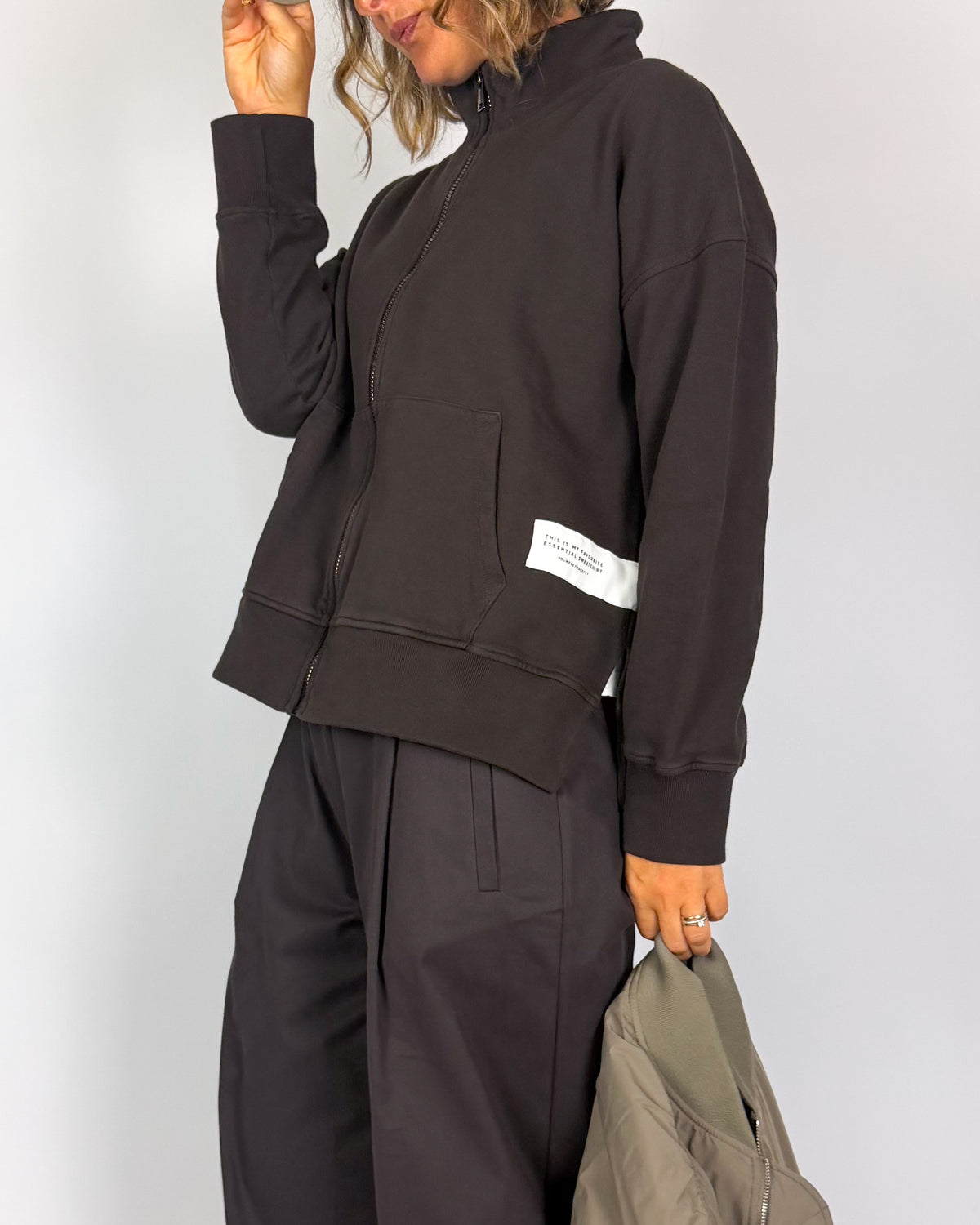 Felpa Fullzip NouConcept Donna Art. N-F257W-00000
