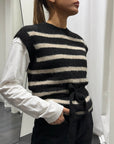 Gilet Rigato Susy Mix Donna Art. 25765
