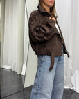 Giubbino Camoscio Susy Mix Donna Art. 2888