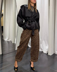 Chiodo Ecopelle Susy Mix Donna Art. 2894