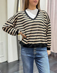 Maglia ScolloV Riga Motel Donna Art. P25/XL24270