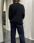 Jeans Wide Leg Noir 'n' Bleu Donna Art. Ariane-L310