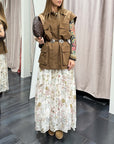 Gonna Lunga Fiori Susy Mix Donna Art. 25163F