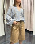 Camicia Ricamo Donna Dixie Art. CFE7W0F