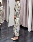 Abito Lungo Fiori 100%VI Motel Donna Art. S25A791