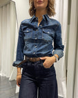 Camicia Denim Susy Mix Donna Art. 91863