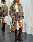 Bomber + gonna pied de pull