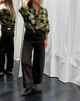 Pantalone in Tessuto Strech Tinto Capo NouConcept Donna Art. N-P138-15053