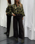 Pantalone in Tessuto Strech Tinto Capo NouConcept Donna Art. N-P138-15053