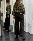 Pantalone in Tessuto Strech Tinto Capo NouConcept Donna Art. N-P138-15053