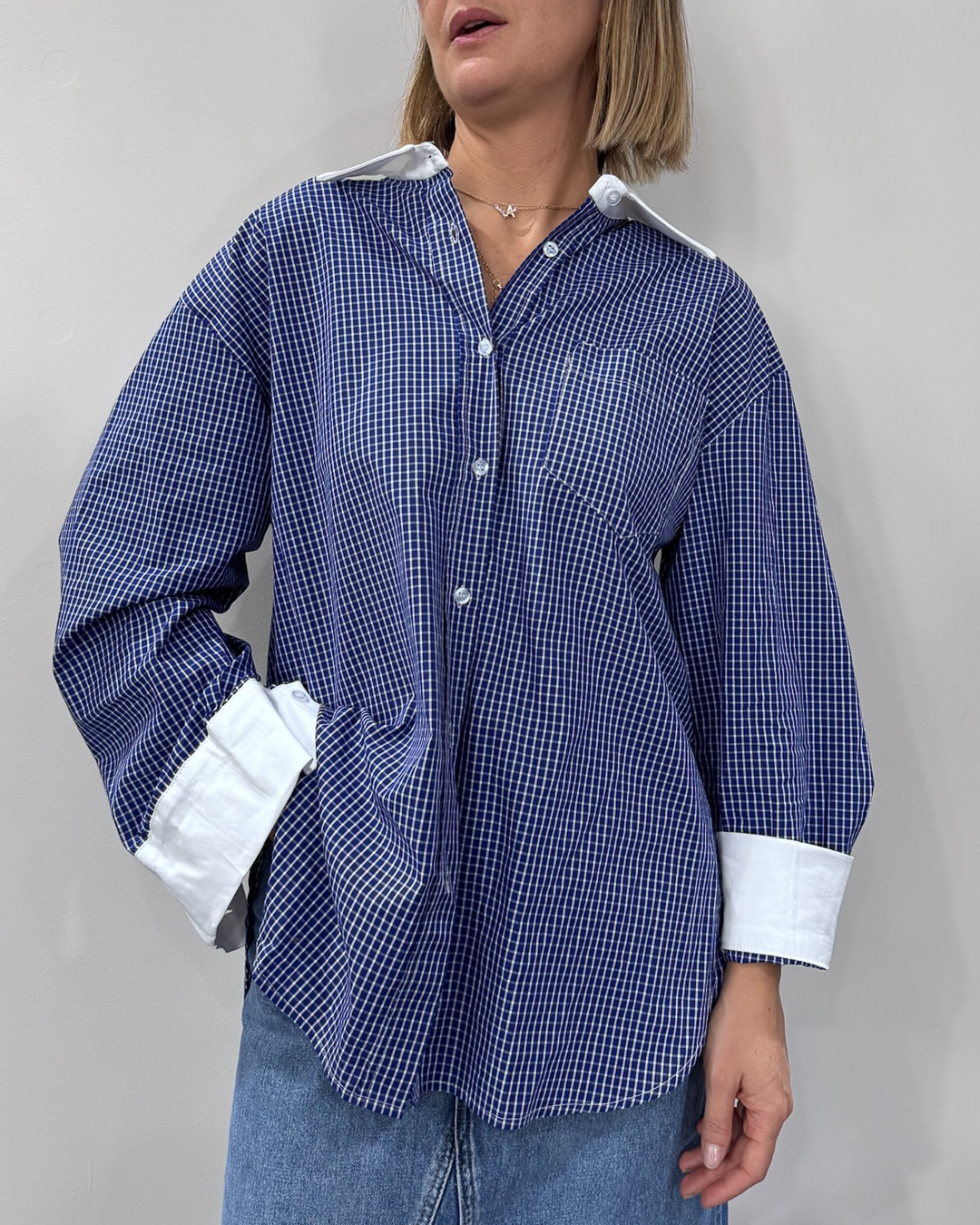 Camicia Quadretti Donna Art. LUM/LD1847 - 1921 Store