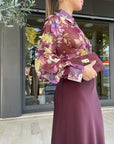 Camicia Fantasia Fiori Donna Art. H11008