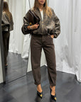 Bomber Maculato Susy Mix Donna Art. GB01494