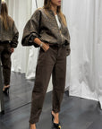 Bomber Maculato Susy Mix Donna Art. GB01494