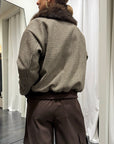 Bomber Vichy Pelo Susy Mix Donna Art. 51497