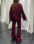 Completo Maglia+Pantalone Frangia Susy Mix Donna Art. 3418511767