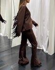Completo Maglia+Pantalone Frangia Susy Mix Donna Art. 3418511767