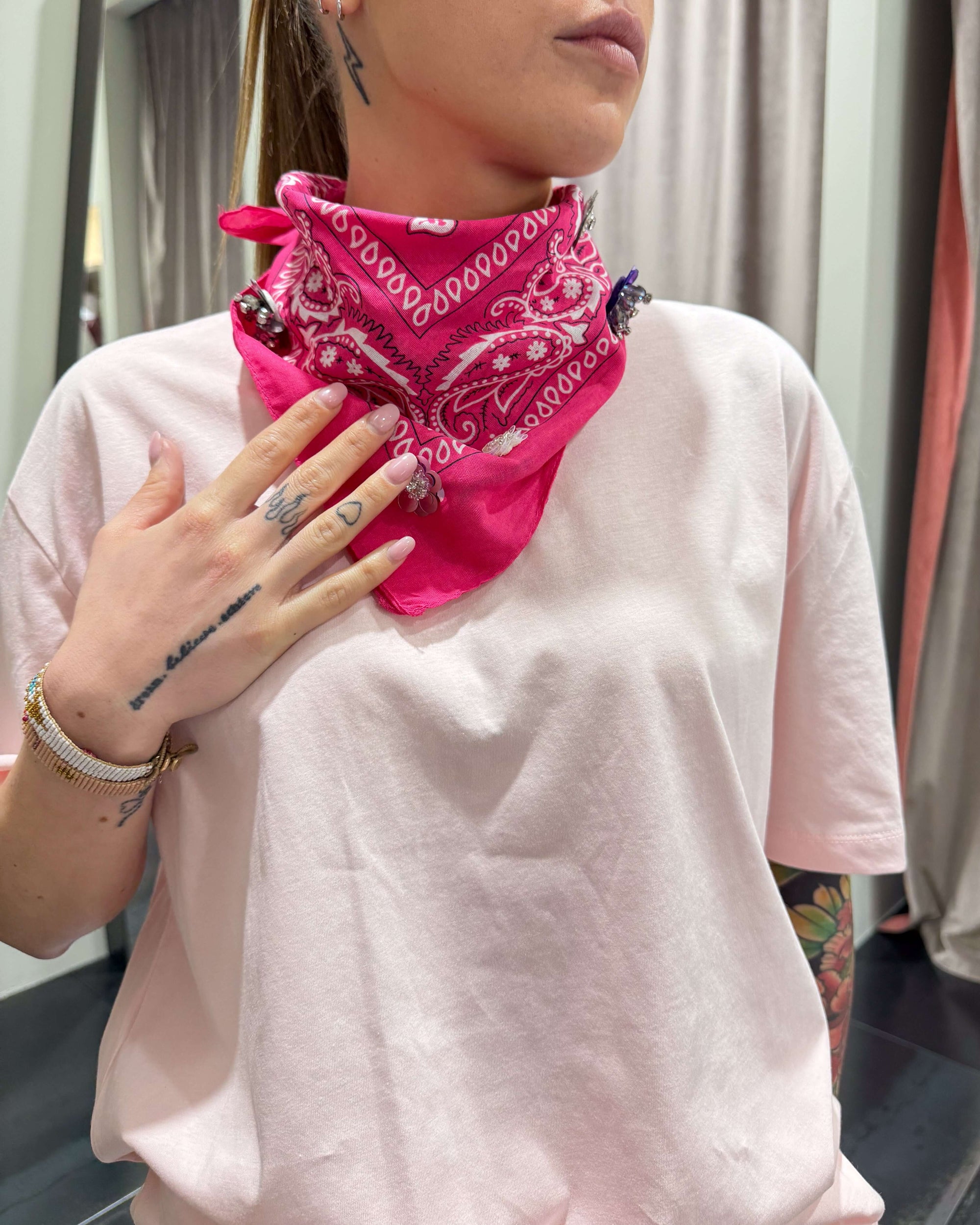 T-shirt Bandana Susy Mix Donna Art. SH001576