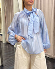 Camicia Fiocco Susy Mix Donna Art. BL15301
