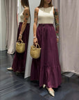 Gonna Lunga Coulisse Susy Mix Donna Art. D991SU
