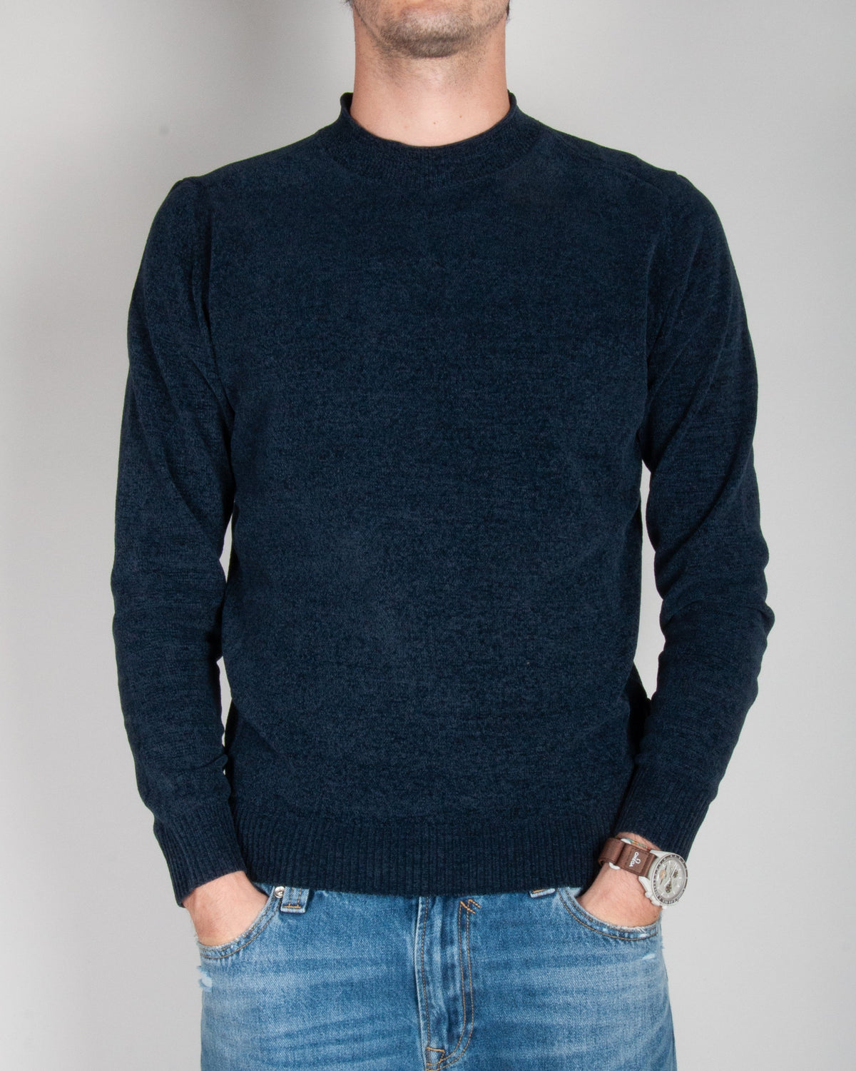 Maglia girocollo ciniglia Berna Art. BRN M 262049