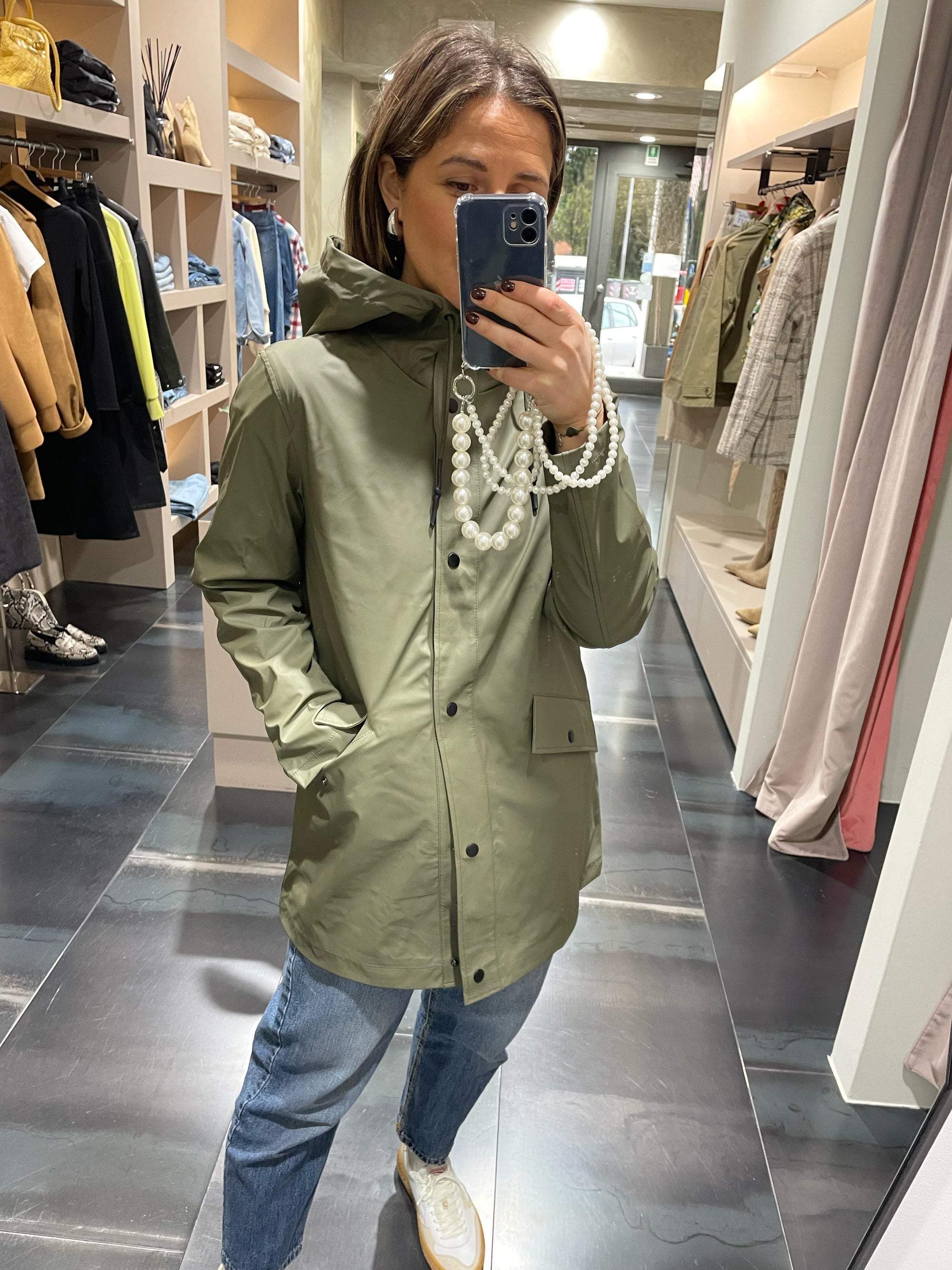 Giubbino RainCoat Only Elisa Art. 15261734