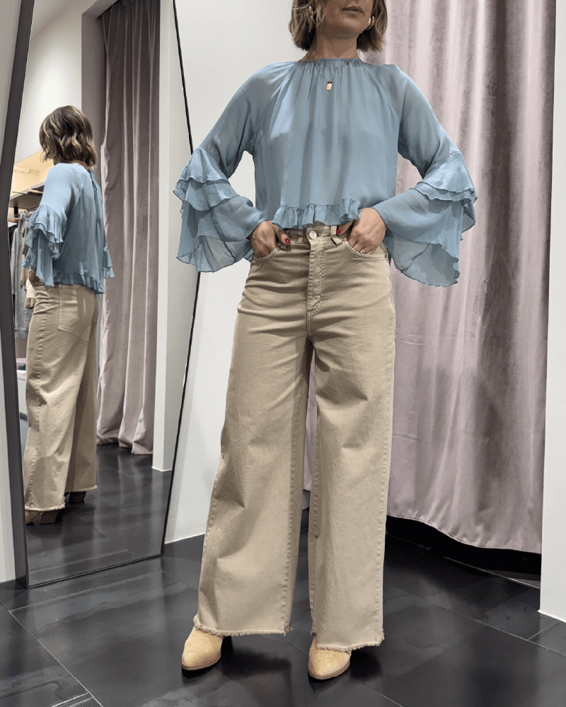 Pantalone Palazzo Motel Donna Art. S25P026