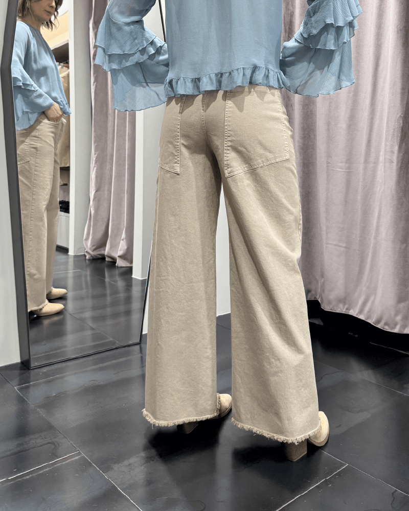 Pantalone Palazzo Motel Donna Art. S25P026
