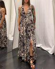 Abito Fantasia Scollato Susy Mix Donna Art. PP414T56F427