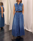 Abito Lungo Chambray  Susy Mix Donna Art. S26M684