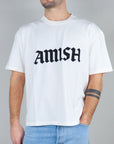 T-shirt Amish Gothic Logo Art. AMU131CL100304