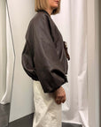 Bomber Ecopelle Intreccio  Tensionein Donna Art. S26J761