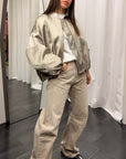 Jeans Egg-Fit Tensionein Donna Art. Vika-Color