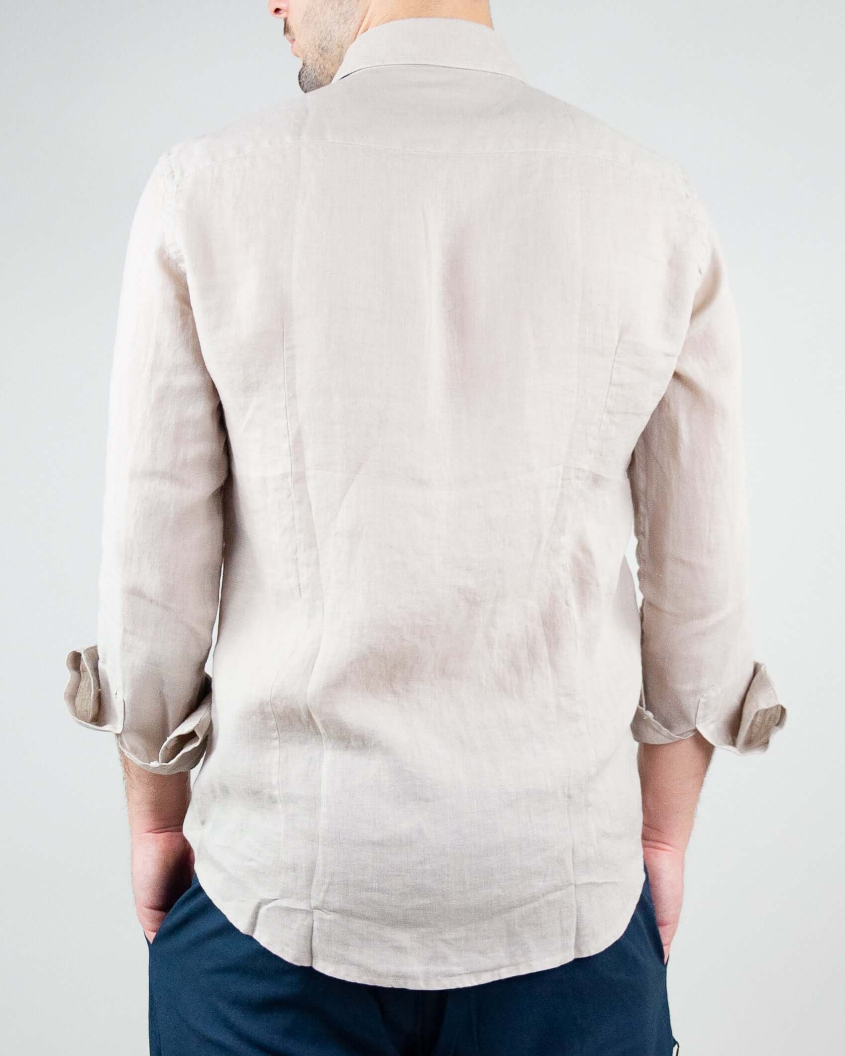 Camicia Bastoncino Lino Art. B050-1