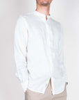 Camicia coreana Puro Lino Gianni Lupo Art. GL7620S-S26
