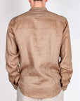 Camicia coreana Puro Lino Gianni Lupo Art. GL7620S-S26