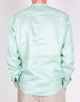 Camicia coreana Puro Lino Gianni Lupo Art. GL7620S-S26