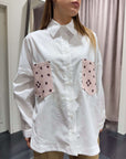 Camicia Cotone Tasca Bandana Donna Dixie Art. CFE1NCN