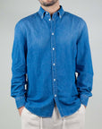 Camicia Denim Dondup Uomo Art. UC337RDU