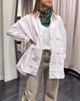 Camicia Over Spacco Dietro NouConcept Donna Art. N-CM23-14178