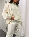 Camicia Profilo Collo Ricamo Our Due Donna Art. NOMAD