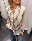 Camicia Twill Poliestere Stampato Angel EmmeMarella Donna Art. 26151111912