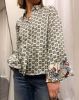 Camicia Twill Poliestere Stampato Severo EmmeMarella Donna Art. 26151112412