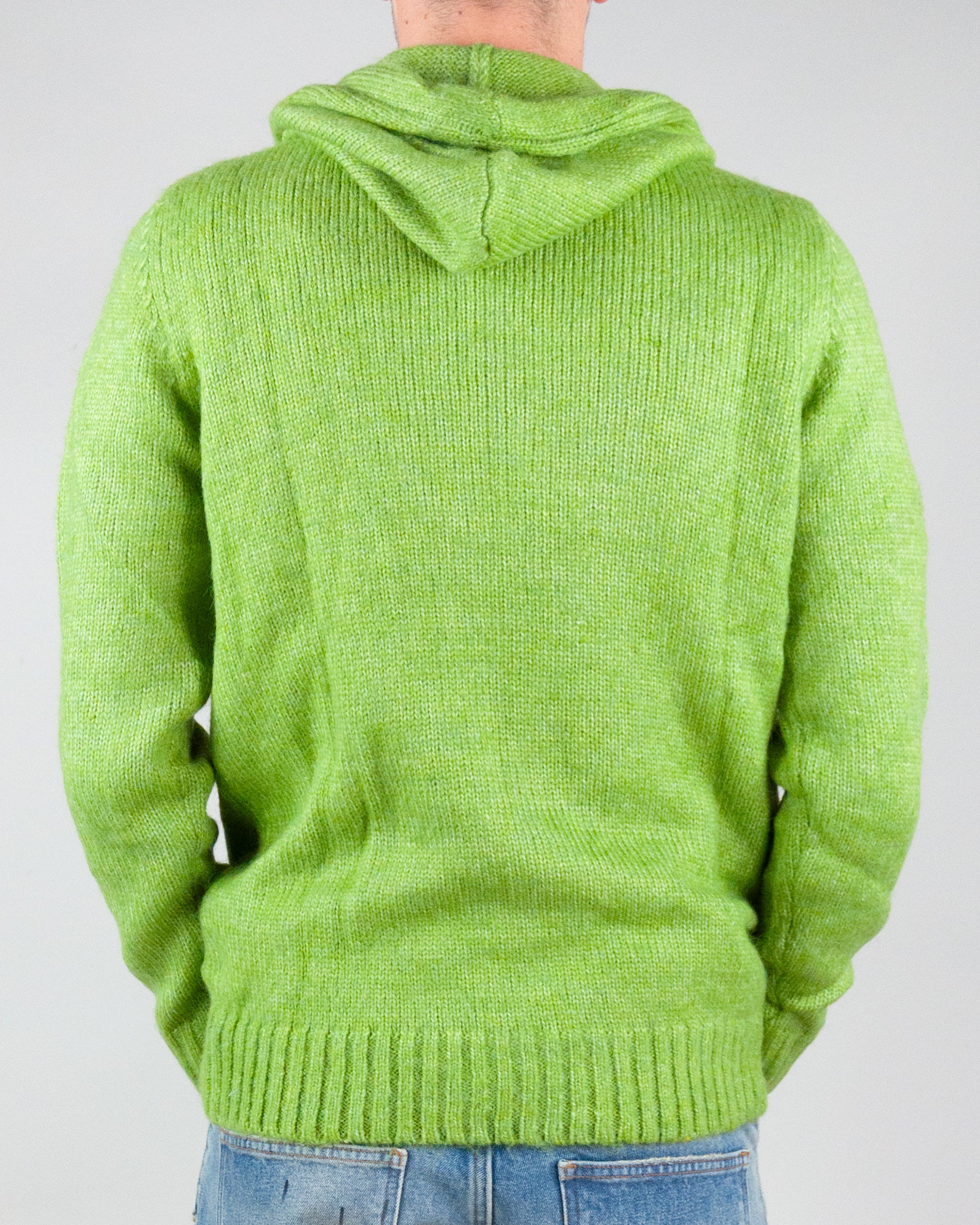 Maglia con cappuccio misto lana Over D Art. OC1F2W5M37