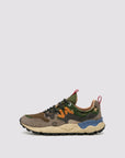 Sneakers Flower Mountain Art. YAMANO 3 MAN - Sneakers in suede e tessuto tecnico Uomo Marrone
