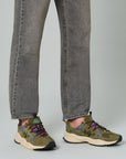 Sneakers Flower Mountain Art. YAMABUSHI - Sneakers in suede e tessuto tecnico Uomo Verde